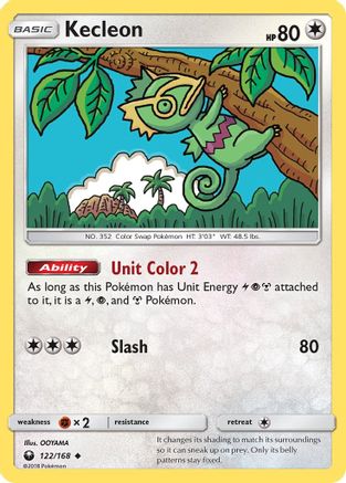 SM - Celestial Storm Kecleon #122