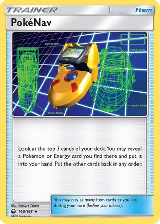 SM - Celestial Storm PokeNav #140