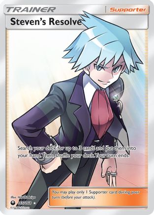 SM - Celestial Storm Steven's Resolve (Full Art) #165