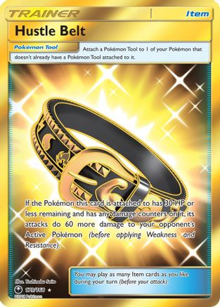 SM - Celestial Storm Hustle Belt (Secret) #179