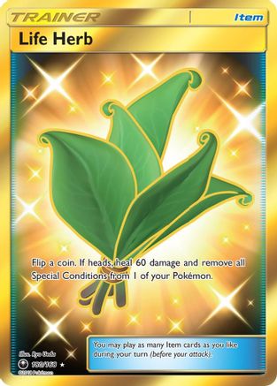 SM - Celestial Storm Life Herb (Secret) #180