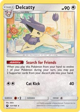 Deck Exclusives Delcatty - 121/168 (SM Celestial Storm) #121