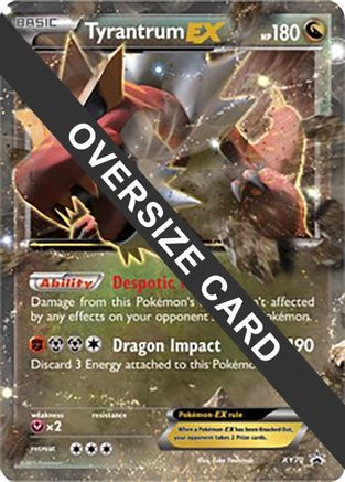 Jumbo Cards Tyrantrum EX #XY70