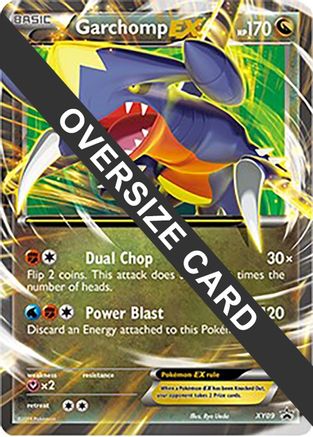 Jumbo Cards Garchomp EX - XY09 (XY Black Star Promo) #XY09