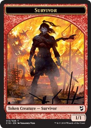 Survivor // Myr (023) Double-Sided Token