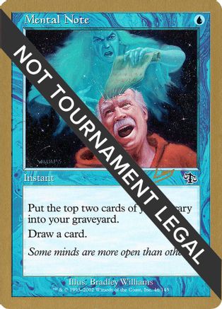 Mental Note - 2002 Raphael Levy (JUD)