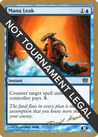 Mana Leak - 2003 Dave Humpherys (8ED) (SB)