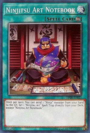 Yu-Gi-Oh! Carta Ninjitsu Art Notebook (TDIL-EN081) | 1a Edizione The Dark Illusion Rarità Comune