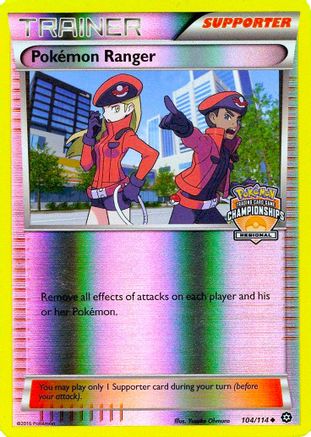 League & Championship Cards Pokemon Ranger - 104/114 (Regional Championships) #104