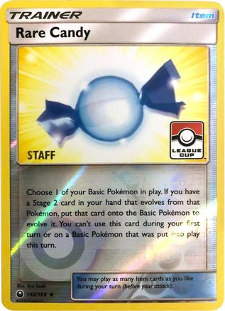 League & Championship Cards Rare Candy - 142/168 (League Cup) [Staff] #142