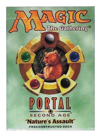 Portal Second Age Theme Deck Natures Assault