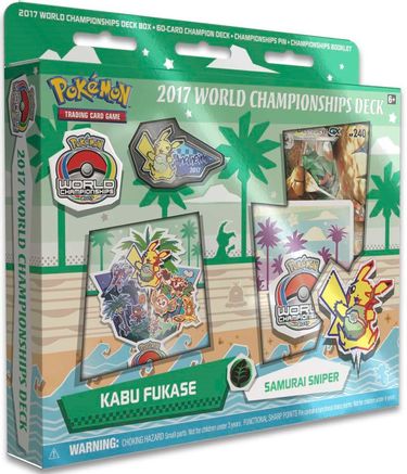 2017 World Championship Deck: Kabu Fukase (Samurai Sniper) - World  Championship Decks - Pokemon