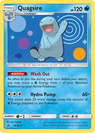 Dragon Majesty Quagsire #26