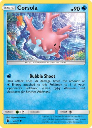 Dragon Majesty Corsola #27
