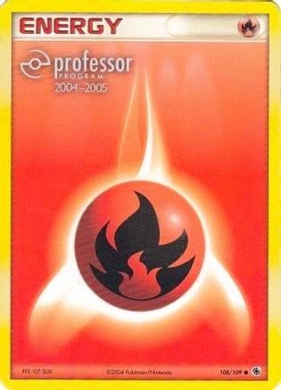 Fire Energy (2004-2005) 108 Mega Evolution Energy Pokémon card