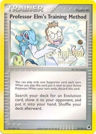 Professor Elm's Training Method (2006-2007) 79 Mega Evolution Energy Pokémon card