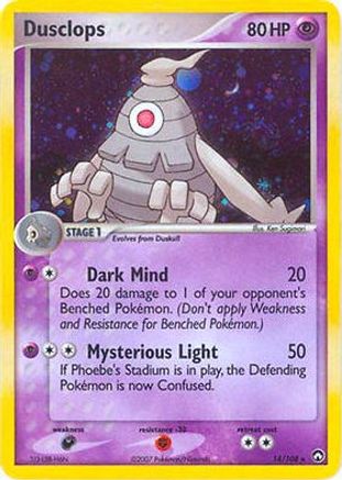 Deck Exclusives Dusclops - 14/108 (EX Power Keepers) #014