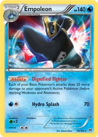 Deck Exclusives Empoleon - 38/162 (Battle Arena Deck Exclusive) #038
