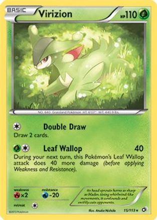 Deck Exclusives Virizion #015