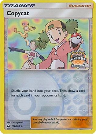 League & Championship Cards Copycat - 127/168 (Regional Championships) #127