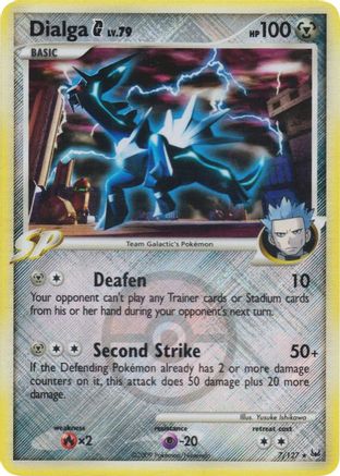 League & Championship Cards Dialga G - 7/127 (League Promo) #007