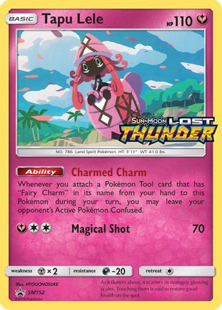 SM Promos Tapu Lele - SM152 (Prerelease) #SM152