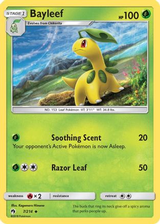 SM - Lost Thunder Bayleef #7