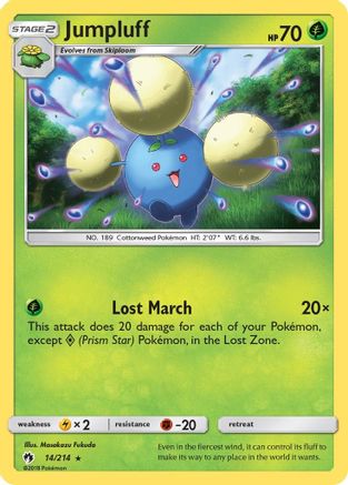 SM - Lost Thunder Jumpluff #14