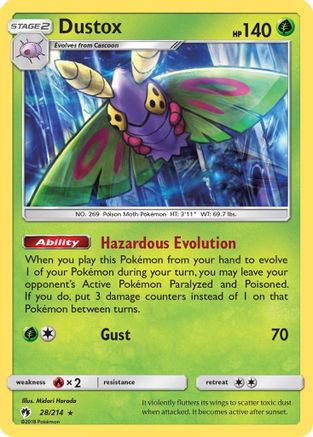 SM - Lost Thunder Dustox #28