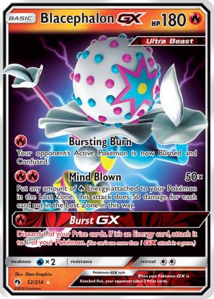 SM - Lost Thunder Blacephalon GX #52