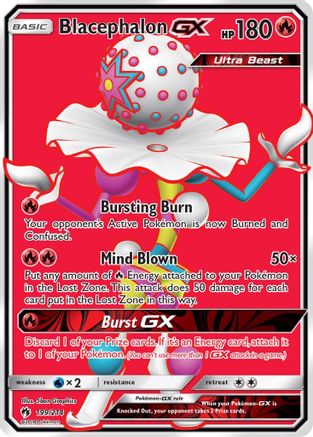 SM - Lost Thunder Blacephalon GX (Full Art) #199