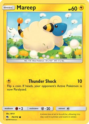 SM - Lost Thunder Mareep (76) #76