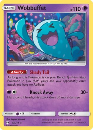 SM - Lost Thunder Wobbuffet #93
