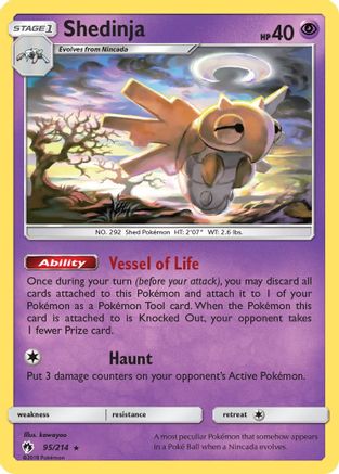 SM - Lost Thunder Shedinja #95