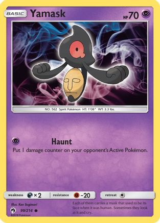 SM - Lost Thunder Yamask #99