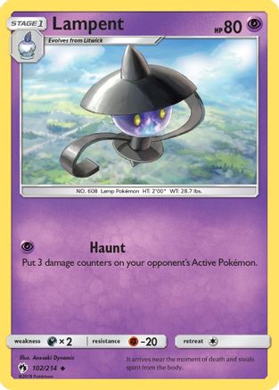 SM - Lost Thunder Lampent #102