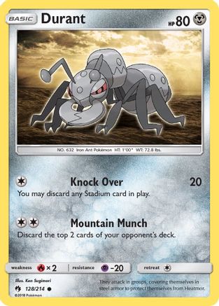 SM - Lost Thunder Durant #128