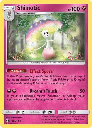 SM - Lost Thunder Shiinotic #148