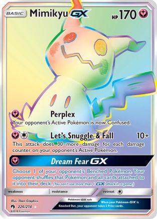 Mimikyu GX (Secret) SM - Lost Thunder