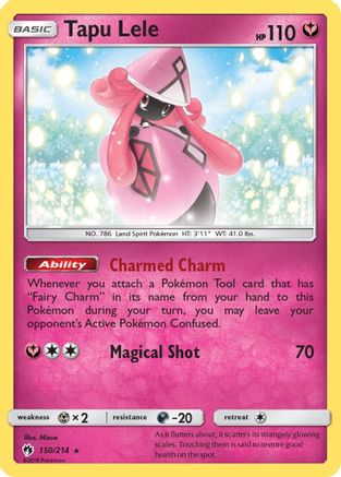 SM - Lost Thunder Tapu Lele #150