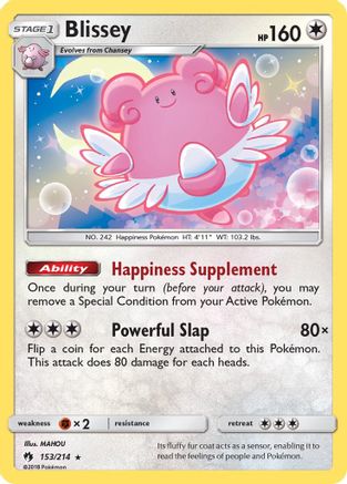 SM - Lost Thunder Blissey #153