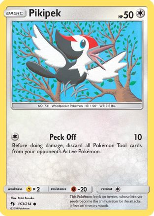 SM - Lost Thunder Pikipek (163) #163