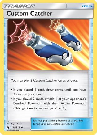 SM - Lost Thunder Custom Catcher #171