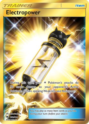 SM - Lost Thunder Electropower (Secret) #232