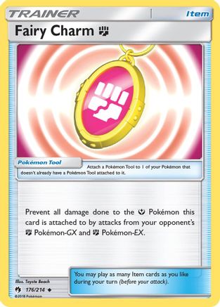 SM - Lost Thunder Fairy Charm F #176