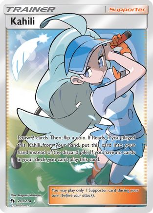 SM - Lost Thunder Kahili (Full Art) #210