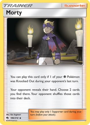SM - Lost Thunder Morty #186