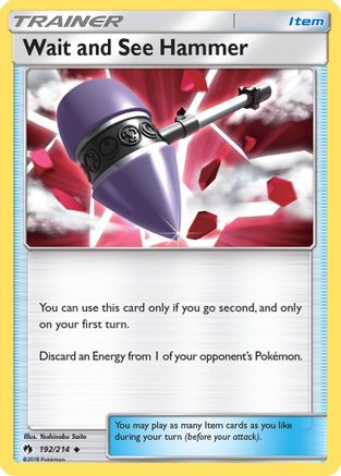 SM - Lost Thunder Wait and See Hammer #192