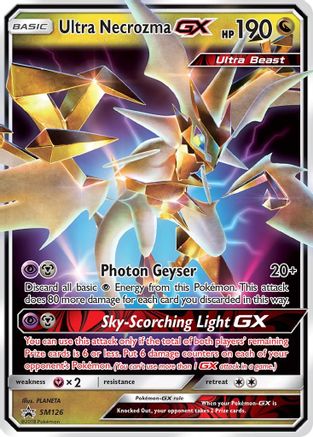 SM Promos Ultra Necrozma GX #SM126