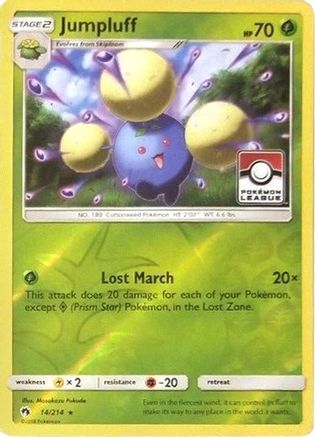 League & Championship Cards Jumpluff - 14/214 (Pokemon League) #014